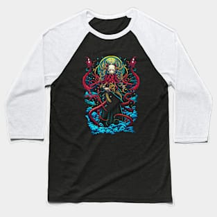 Spirit Octopus Baseball T-Shirt